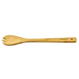 Garfo Concha Colher Salada Bambu Bamboo Tramontina 10399023