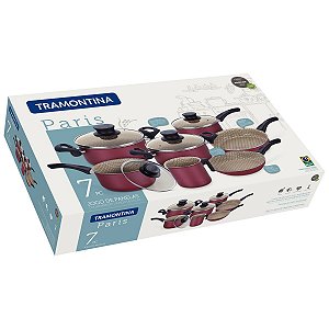 Conjunto Panelas Aluminio 7PC Paris Tramontina 20599761