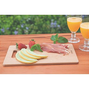 Tabua Madeira Alimento Cozinha Alca Tramontina 34Cm 10124082