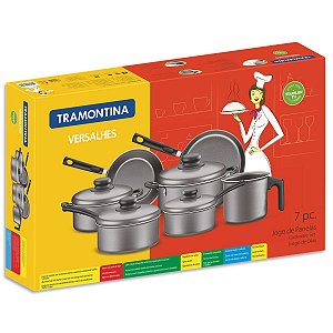 Conjunto Panelas Aluminio 7PC Versalhe Tramontina 20699081