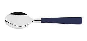 Colher Sobremesa Inox Azul New Kolor Tramontina 23166410