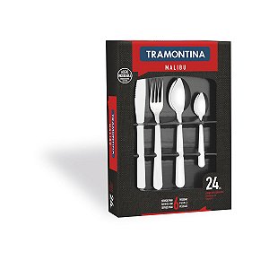 Faqueiro Talher Inox 24 PeCas Malibu Tramontina 23799043