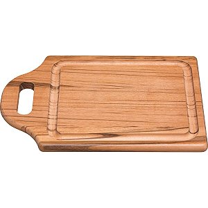 Tabua Madeira Alimento Cozinha Alca Tramontina 40Cm 13168100