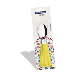 Colher Colheres Inox 3PC Amarelo Tulum Tramontina 23273320