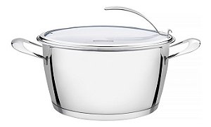 Panela CaCarola Funda Inox Ventura 18Cm 2,2L Tramon 62364188