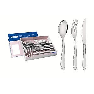 Faqueiro Talher Inox 91 PeCas Laguna Tramontina 66906890