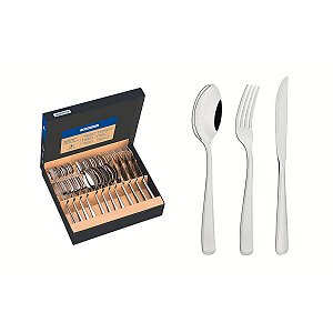 Faqueiro Talher Inox 24 PeCas Pacific Tramontina 66962124