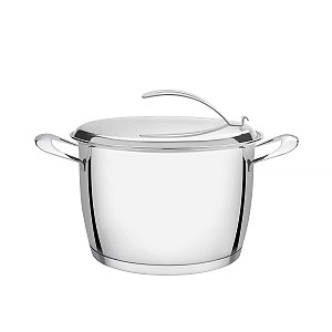 Panela Caldeirao Aco Inox Ventura 20Cm 4,4L Tramont 62365200