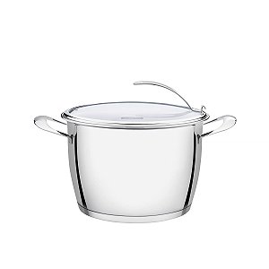 Panela Caldeirao Aco Inox Ventura 18Cm 3L Tramontin 62365184