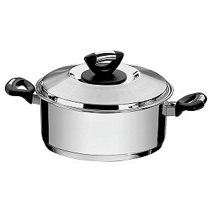 Panela CaCarola Inox Alcas 28Cm Solar Tramontina 62723280