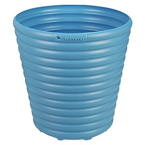 Cachepo Vaso Plastico Flores Azul 5,5L Tramontina 78125212