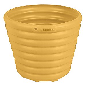 Cachepo Vaso Plastico Flores Amarelo 1,7Ltramontina 78125157