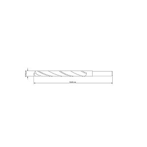 Broca ACo RApido Metal Madeira 23/64 Tramontina 43146122