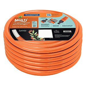 Mangueira Jardim Multi Laranja 30M Tramontina 79212301