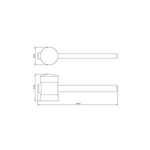 Martelo Borracha Piso Borracheiro 80Mm Tramontina 40683080