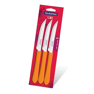 Conjunto De Facas Para Churrasco 3 Peças Tramont 23180344