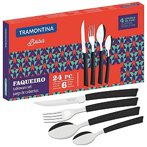 Faqueiro Talheres 24 Peças Tramontina 23198051