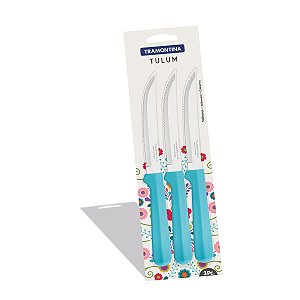 Conjunto Facas Para Carne 3 Peças Tramontina 23270315