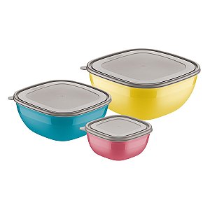 Jogo De Potes 3 Peças Tramontina 25099955