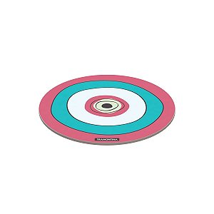 Tábua De Vidro Redonda Preta 25Cm Tramontina 10399005