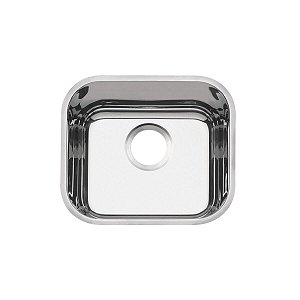 Cuba Retangular Inox 40X34 Alto Brilho Tramontina 94020205