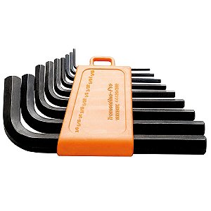 Jogo Chave Hexagonal 9Pcs Tramontina 44420209