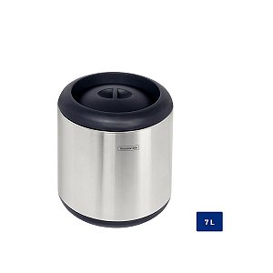 Lixeira Inox Escritório Scoth Brite 7L Tramontina 94540002