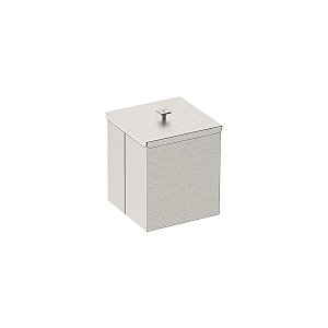 Lixeira Inox Pia Banheiro Quadrada 4,5L Tramontina 94540028