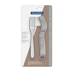 Jg.Garfo Mesa Aco Inox 12 Pcs Tramontina 66902026