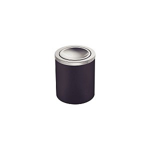 Lixeira Preta Inox Banheiro Escritório 5 Tramontina 94540024