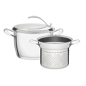 Cozi Pasta Massa Macarrão Inox Ventura Tramontina 65360060