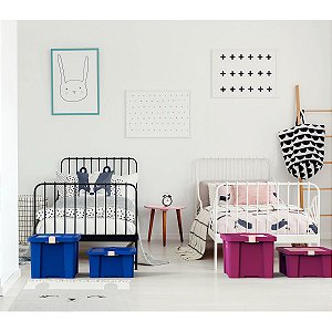 Caixa Organizadora Kids 30L Az Tramontina 92551030