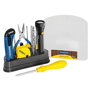Kit Ferramentas 14 Pcs Tramontina 41110509