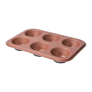 Jogo Forma Cup Cake Aluminio Bakery Tramontina 27814016