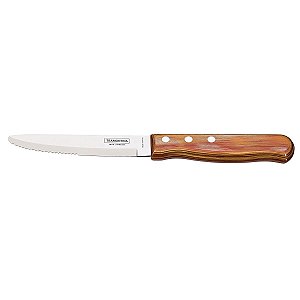 Faca Churrasco Inox 5 Polywood Madeira Tramontina 21115045