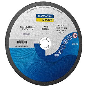 Disco Corte Fino P/ Aco Inox 12 Tramontina 42592012