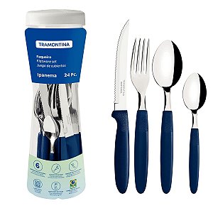 Conj Talheres Inox 24 Pc Ipanema Tramontina 23399191