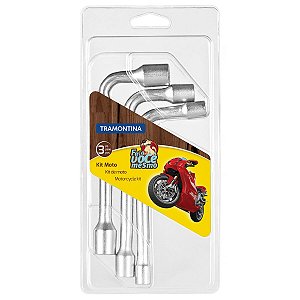 Chave Biela Roda Moto Motocicleta 3 Pçs Tramontina 42808103