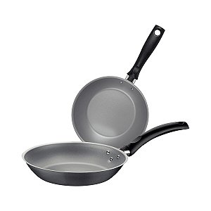Jogo Frigideiras Aluminio Preta Turim Tramontina 20198660