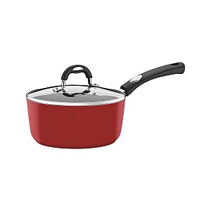 Panela Aluminio 20Cm Vermelha Monaco 2,6L Tramontin 20861720
