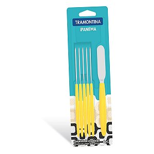 Conj Espatulas Inox 6 Pcs Ipanema Tramontina 23399548