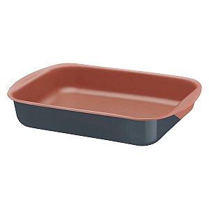 Assadeira Tlum 34Cm Bakery Cin Lar 4,5L Tramontina 27814002