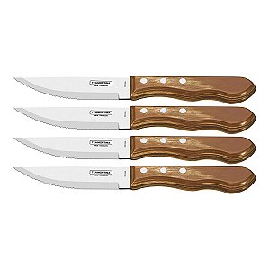 Conj Facas Jumbo Inox 4 Pcs Polywo Tramontina 21199431