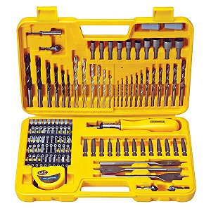 Maleta Com Brocas E Ponteiras 110Pçs Tramontina 43145110