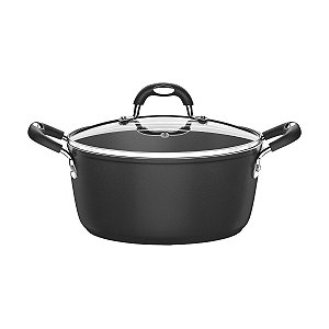 Panela Caçarola Preta 24Cm Monaco 4,7L Tramontina 20860024