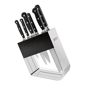 Suporte Cepo Porta Facas Inox Century Tramontina 24099016