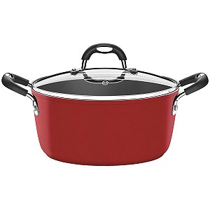 Panela Caçarola Vermelha 28Cm Monaco 6,5L Tramontin 20860728