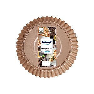 Forma Para Torta E Bolo Alumínio Teflon 1,6L Tramon 20056724