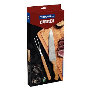 Kit Churrasco 3 Peças Tramontina 22399076