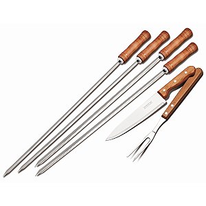Kit Churrasco 6 Peças Tramontina 26499027